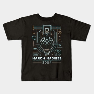 march madness tournament Kids T-Shirt